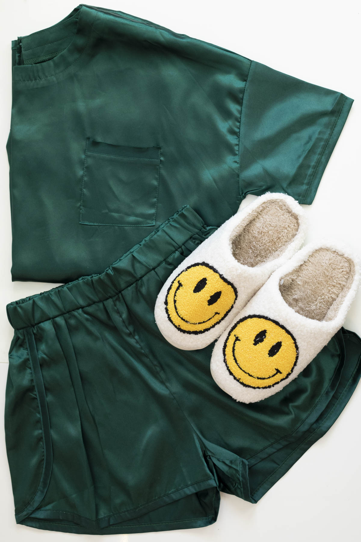 Satin Pajamas Set