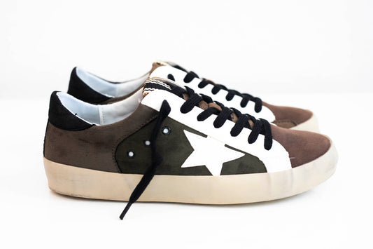 Green Pamela Star Sneakers