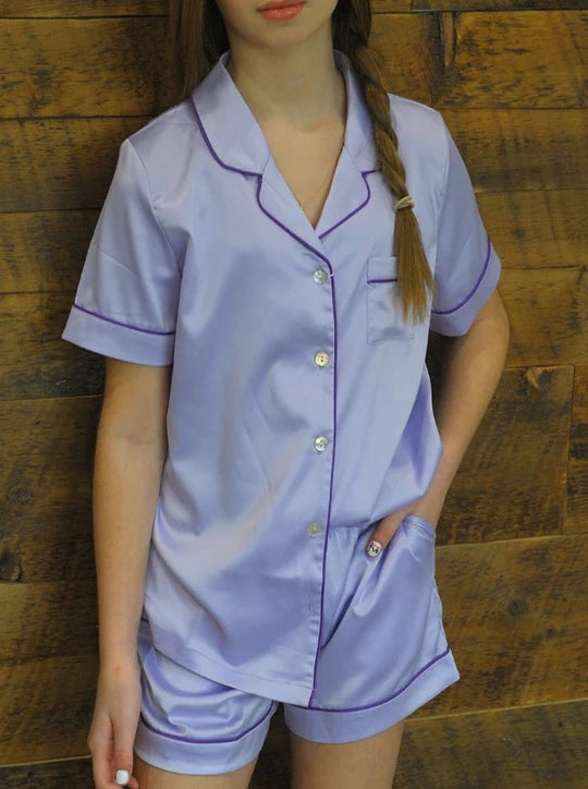 JR / Adult Olivia Satin Stretch Pajama - KatieJ