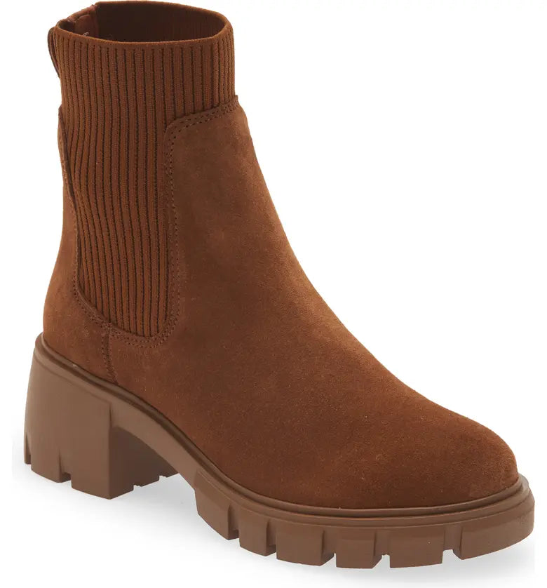 Hayle Platform Chelsea Boots - Steve Madden