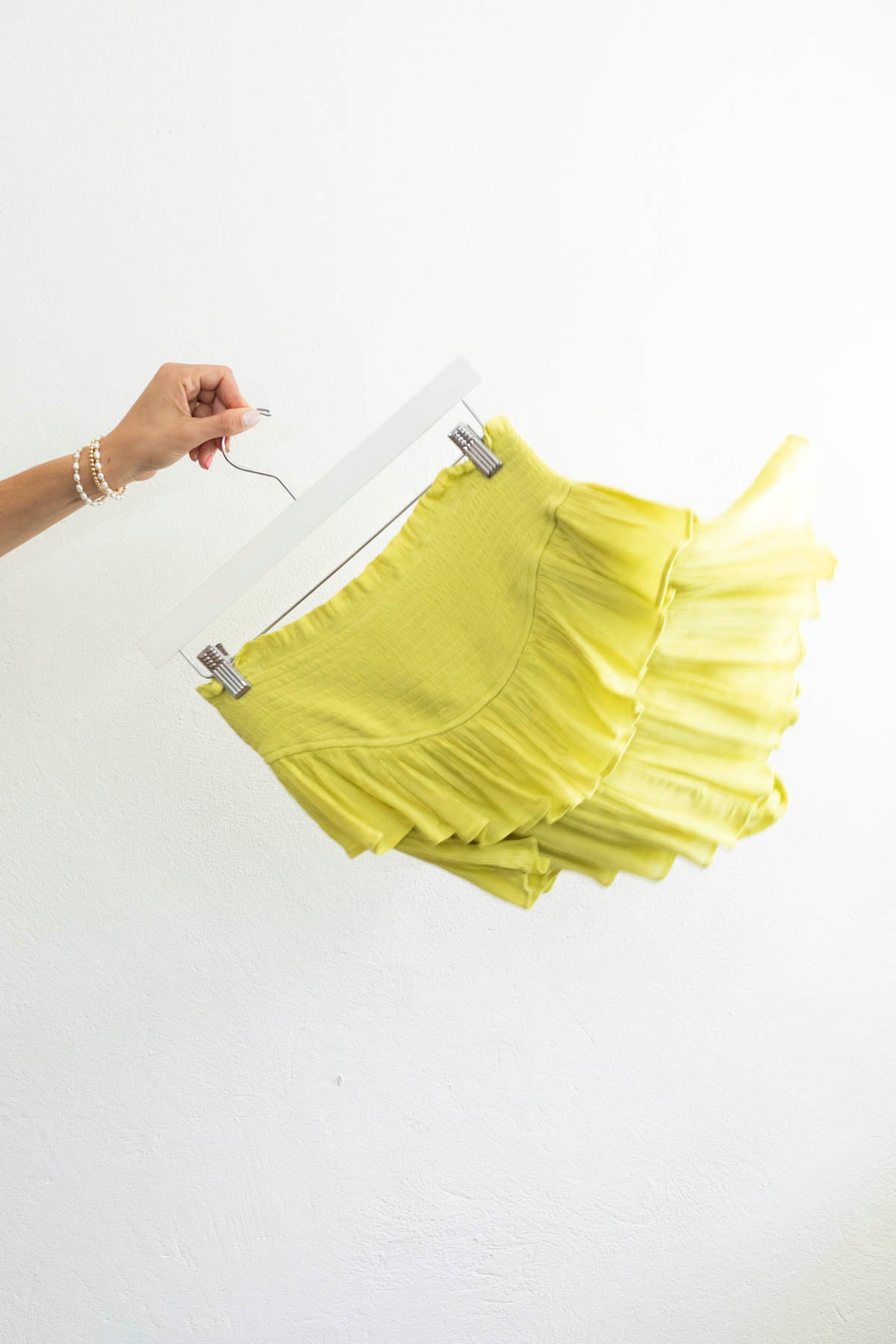 MS W Ruffle Skirt With Shorts