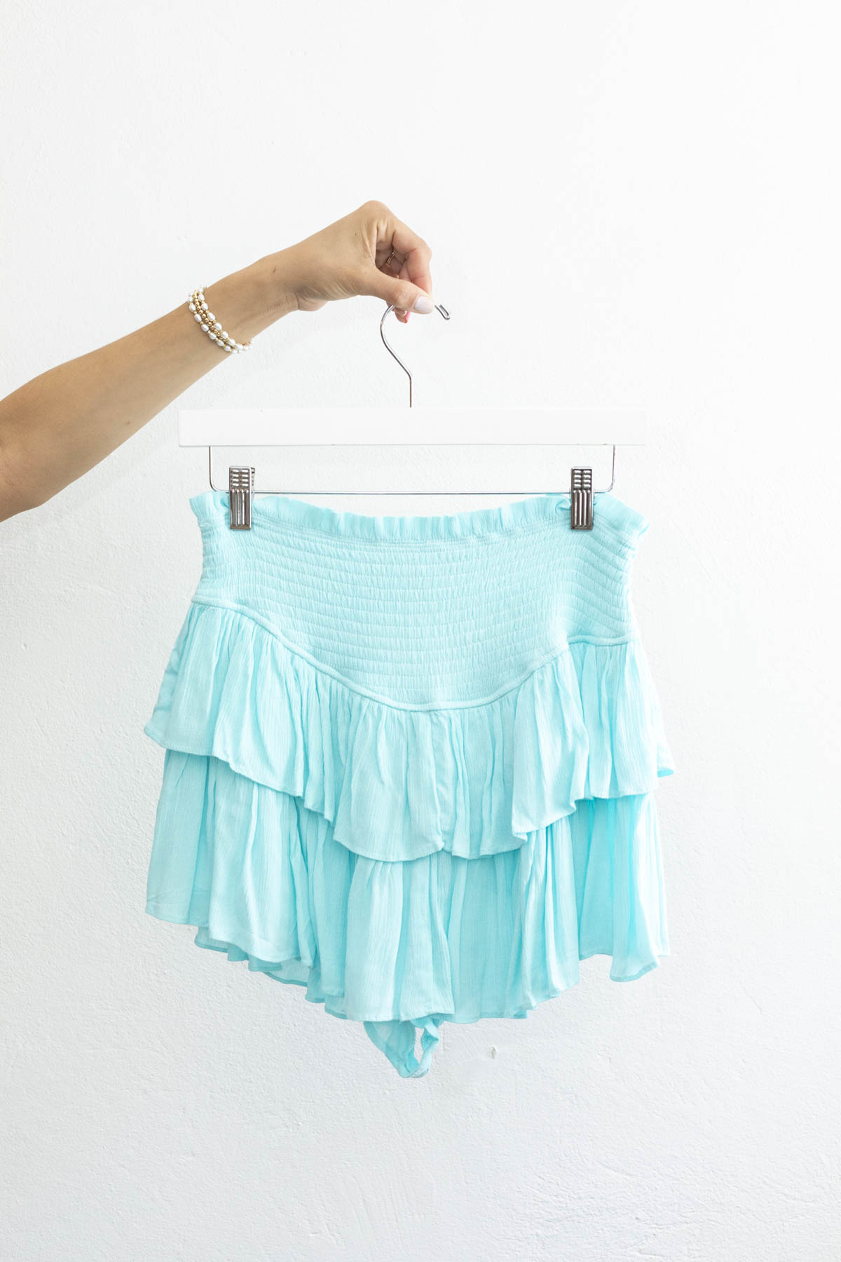 MS W Ruffle Skirt With Shorts
