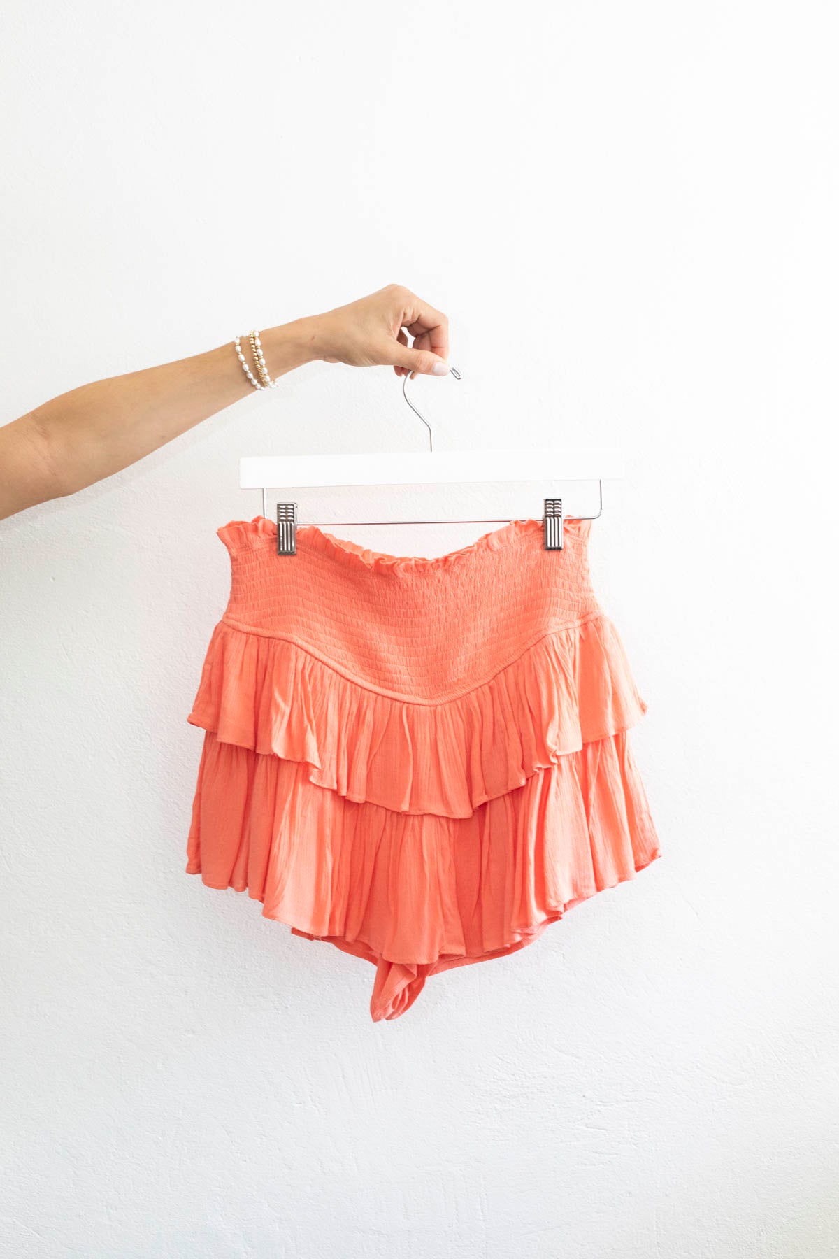 MS W Ruffle Skirt With Shorts