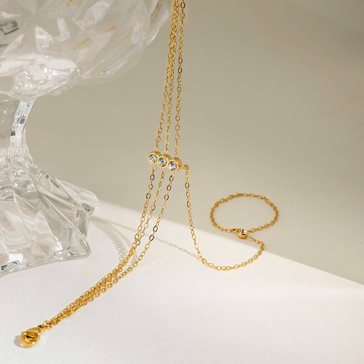Ivanka Gold Hand Chain