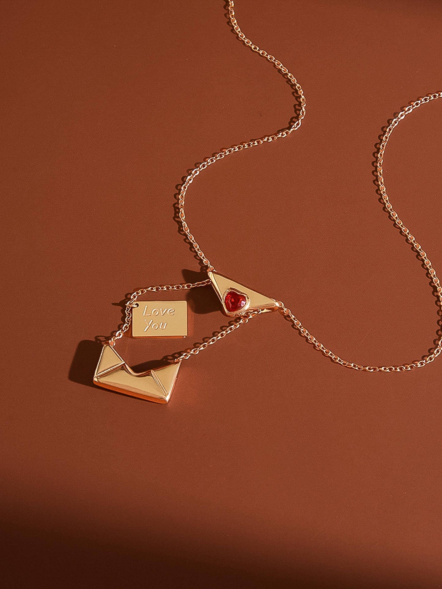 Love Letter Heart Necklace