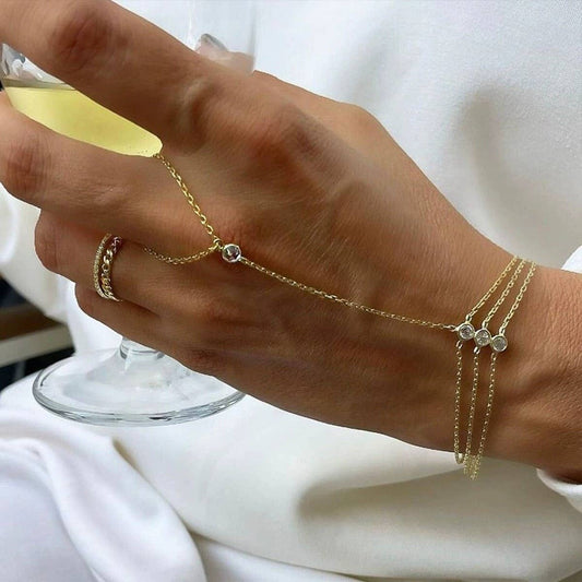 Ivanka Gold Hand Chain