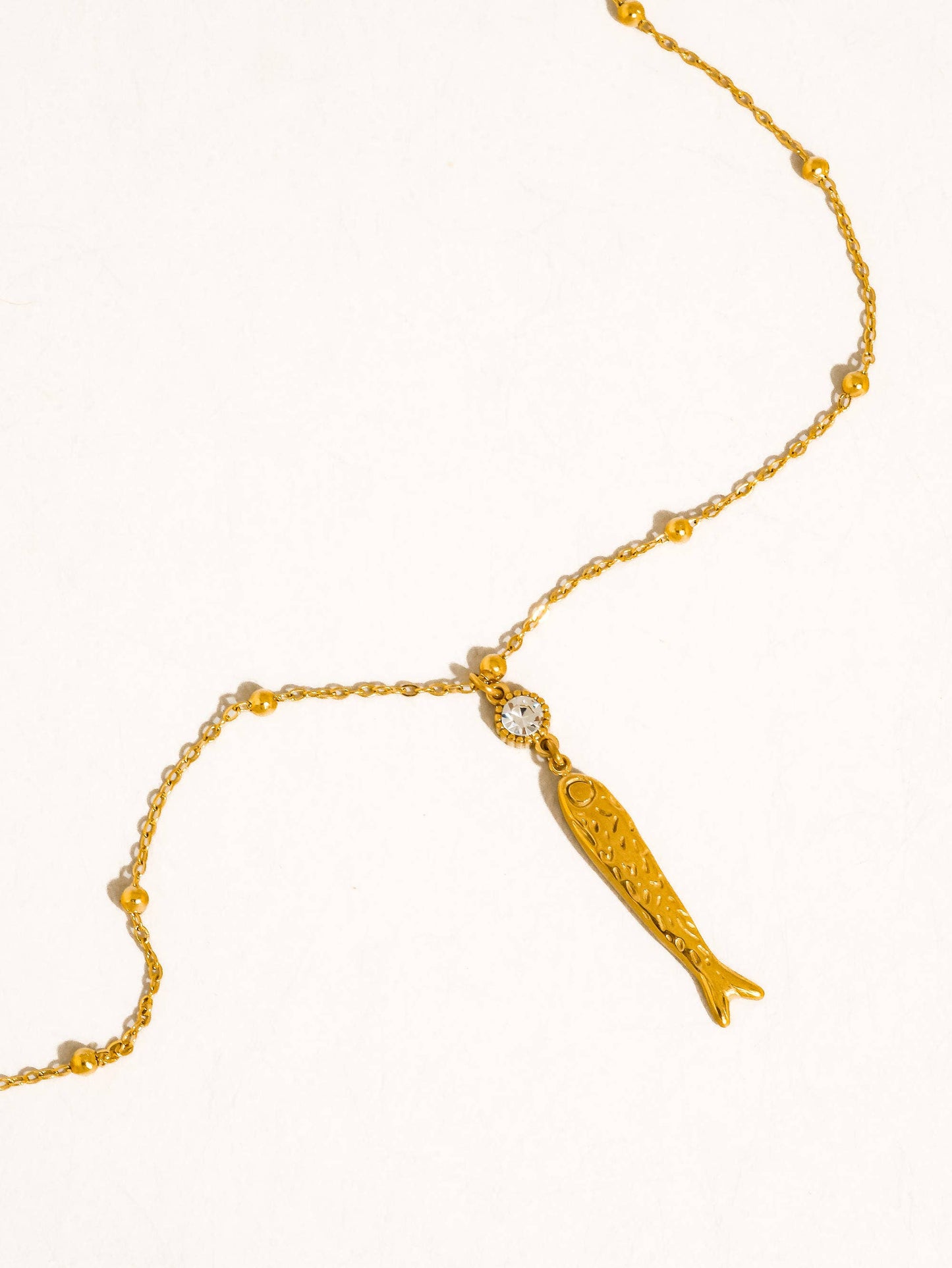 Leni Fish Pendant Necklace
