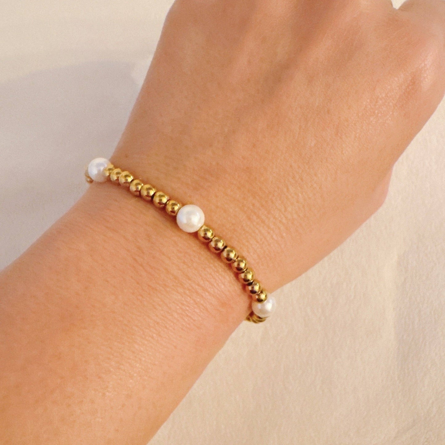 Golden Stone Bracelet