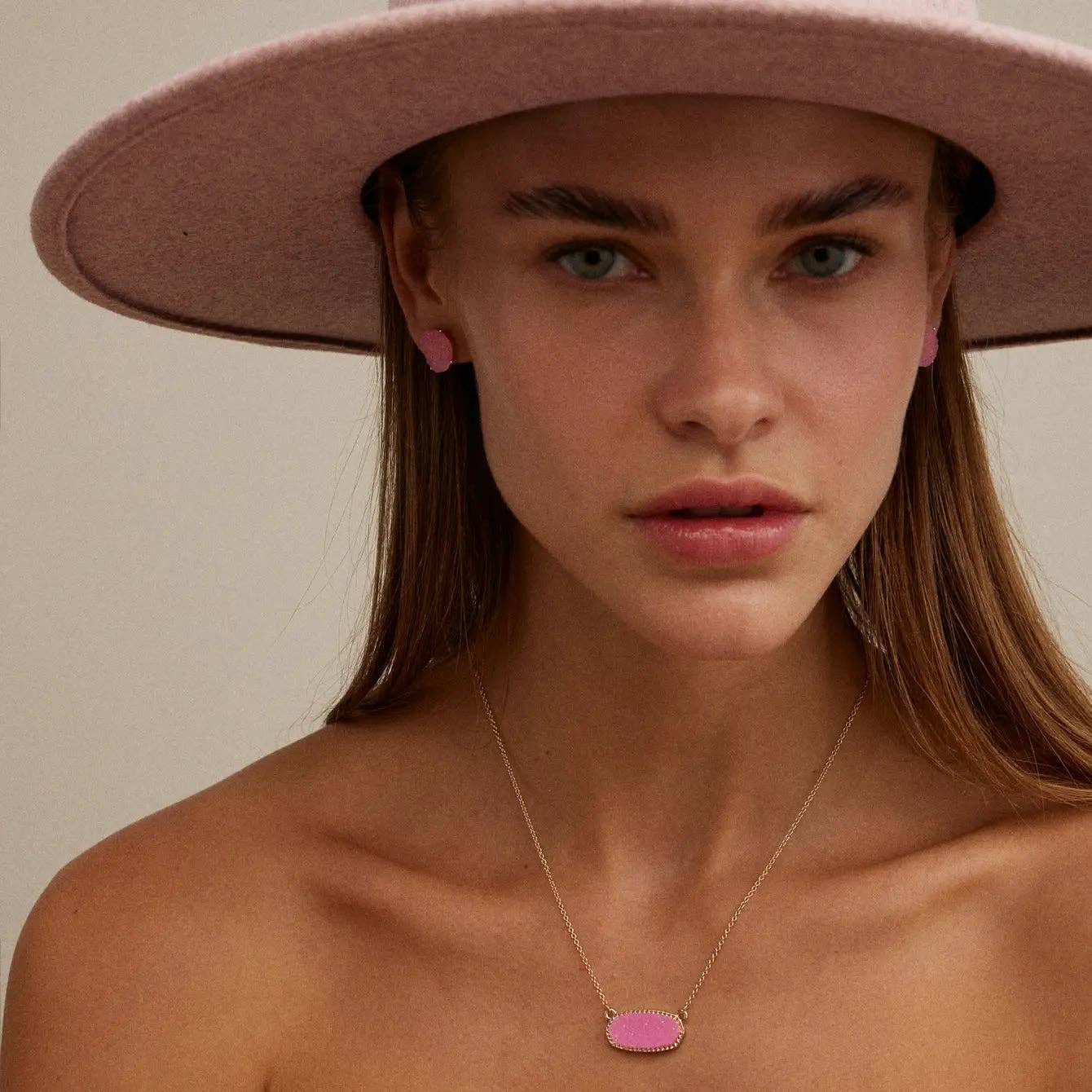 Druzy Stone Necklace