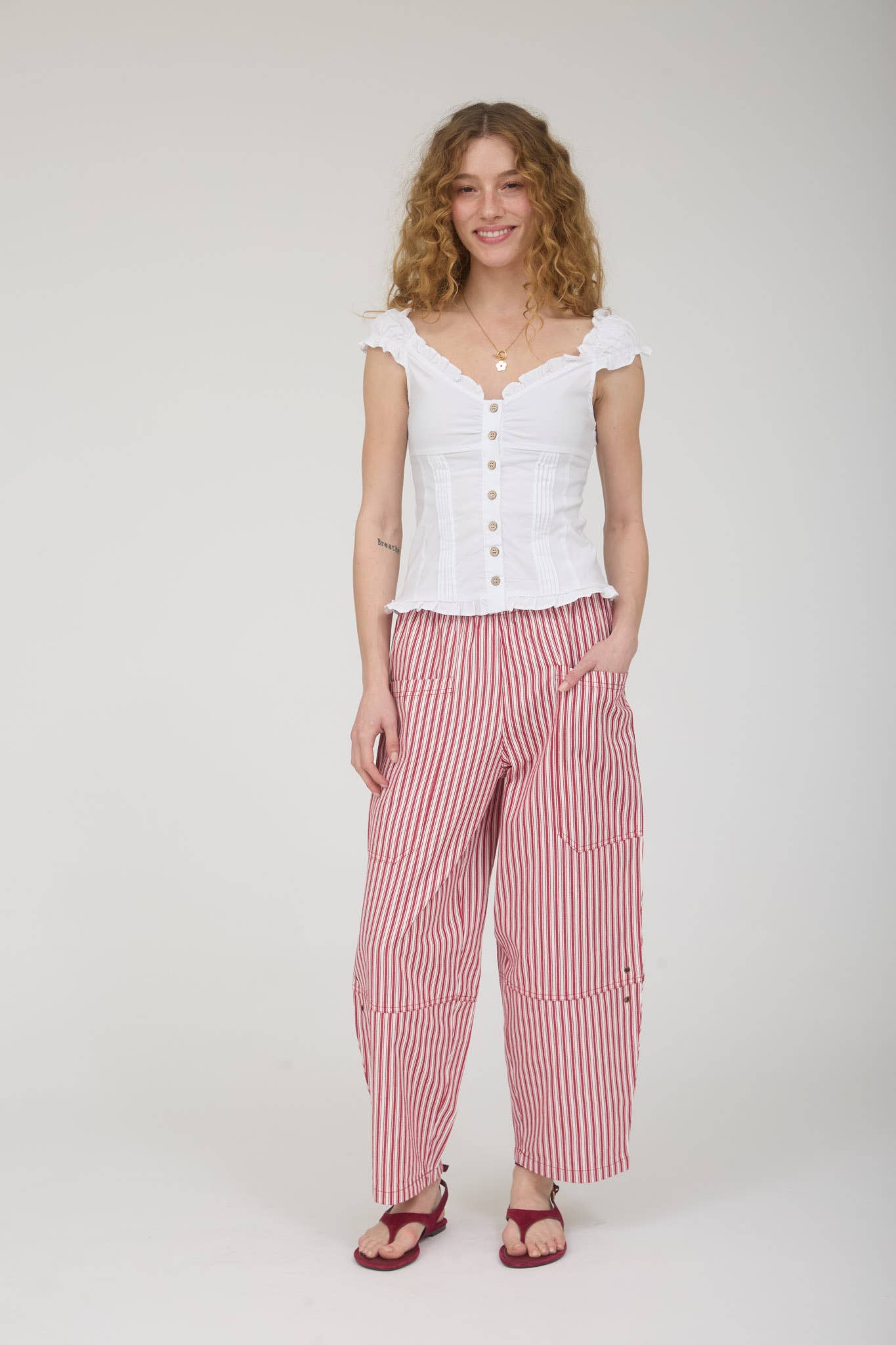 Seaside Stripe Relaxed Pants