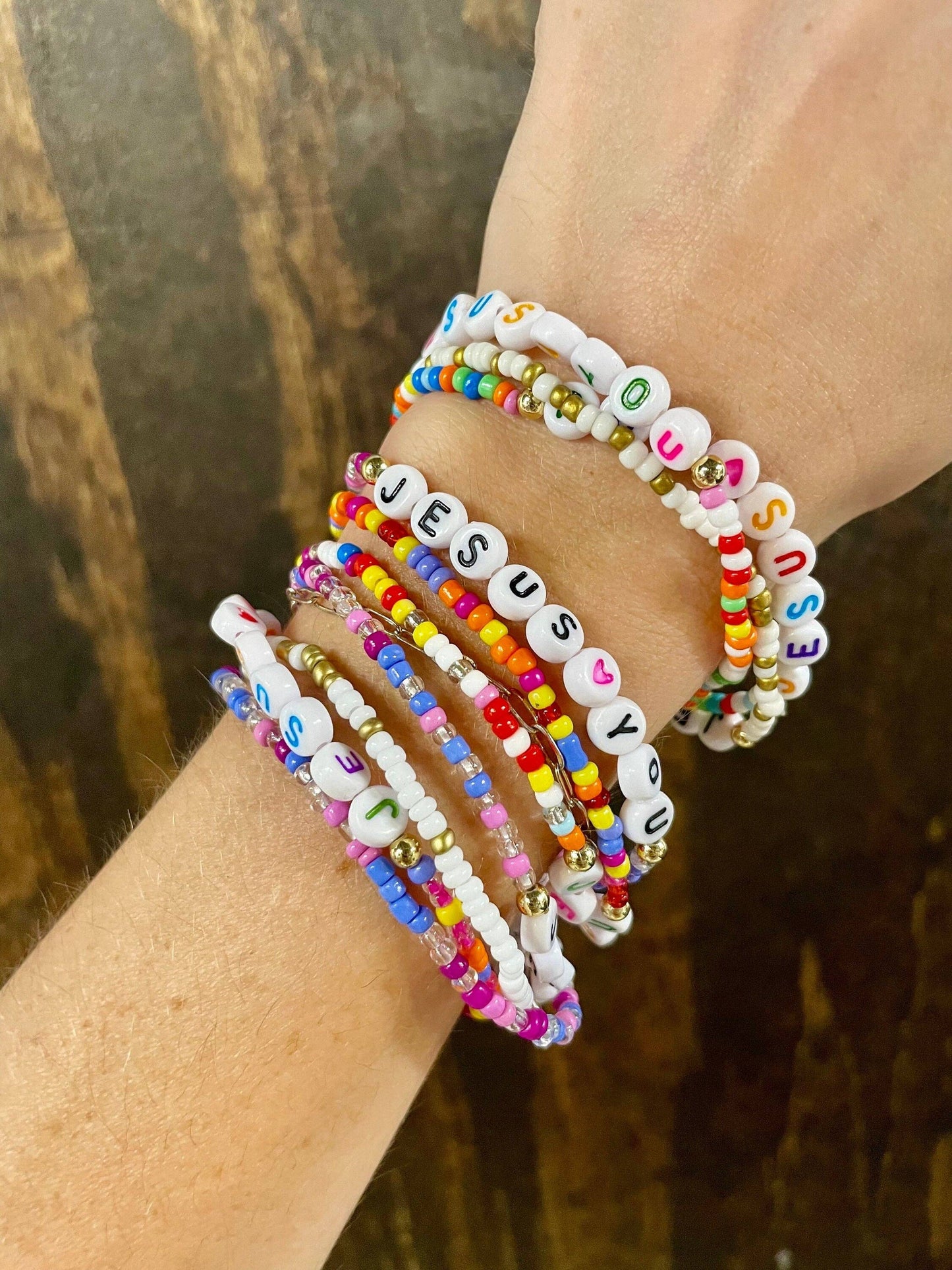 Faith Beaded Bracelets