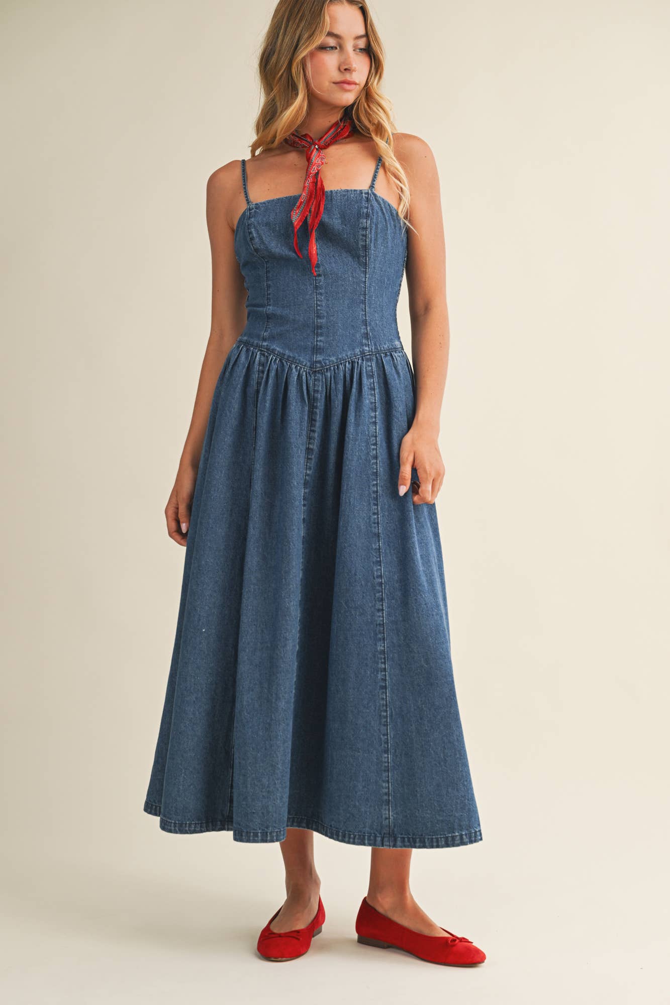 MARLA DENIM DRESS