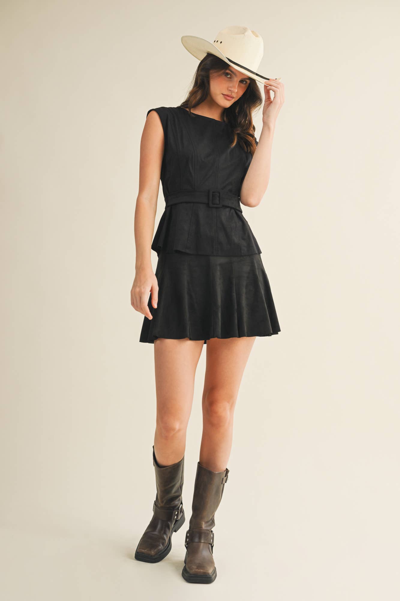 Zip Flare Skort