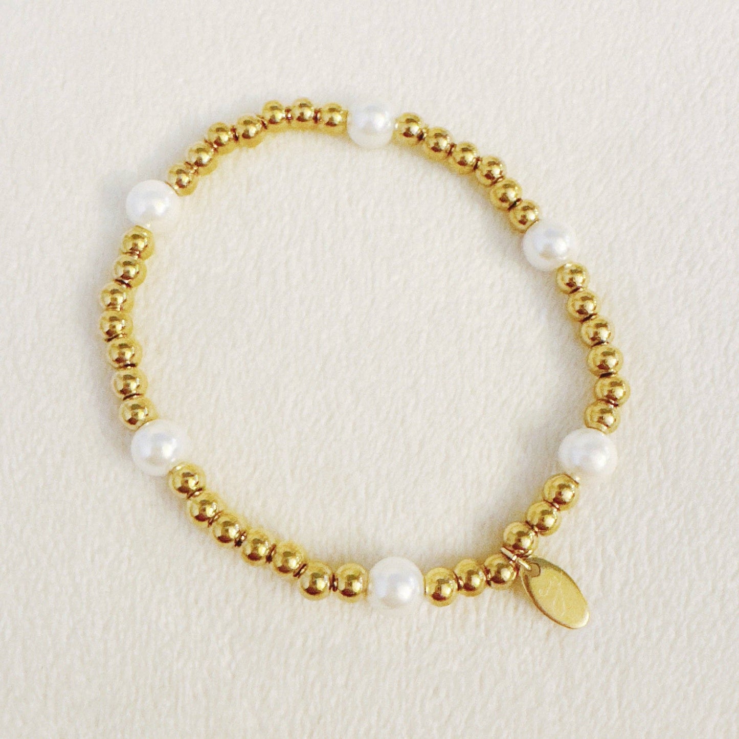 Golden Stone Bracelet