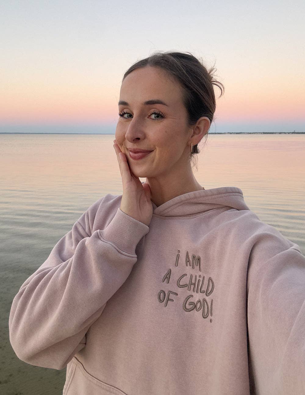 Child of God Brown Unisex Hoodie