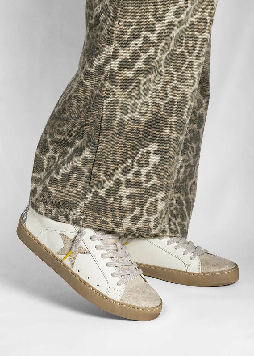 Paula Grey Sparkle Sneaker