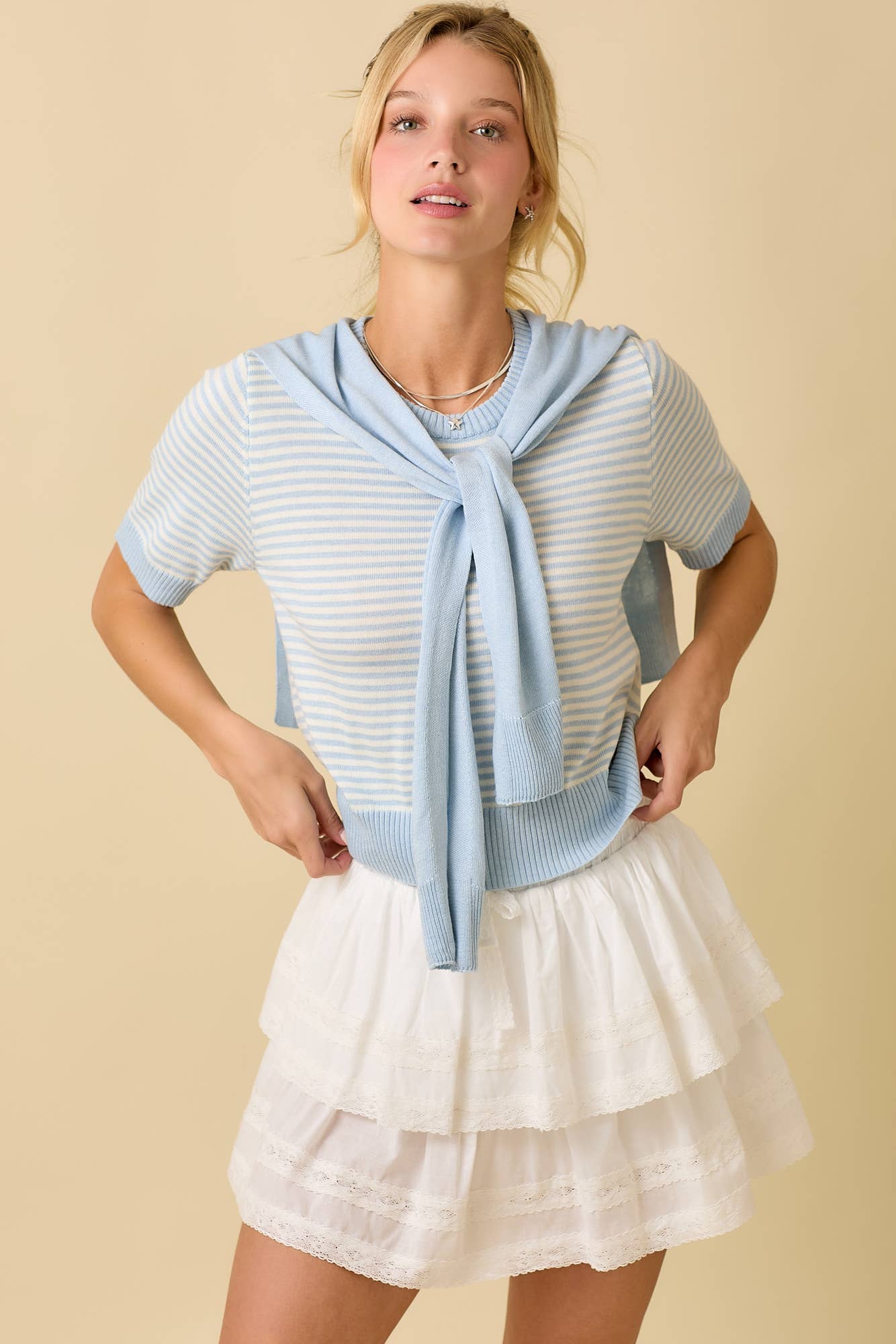 Seaside Stroll Knit Top