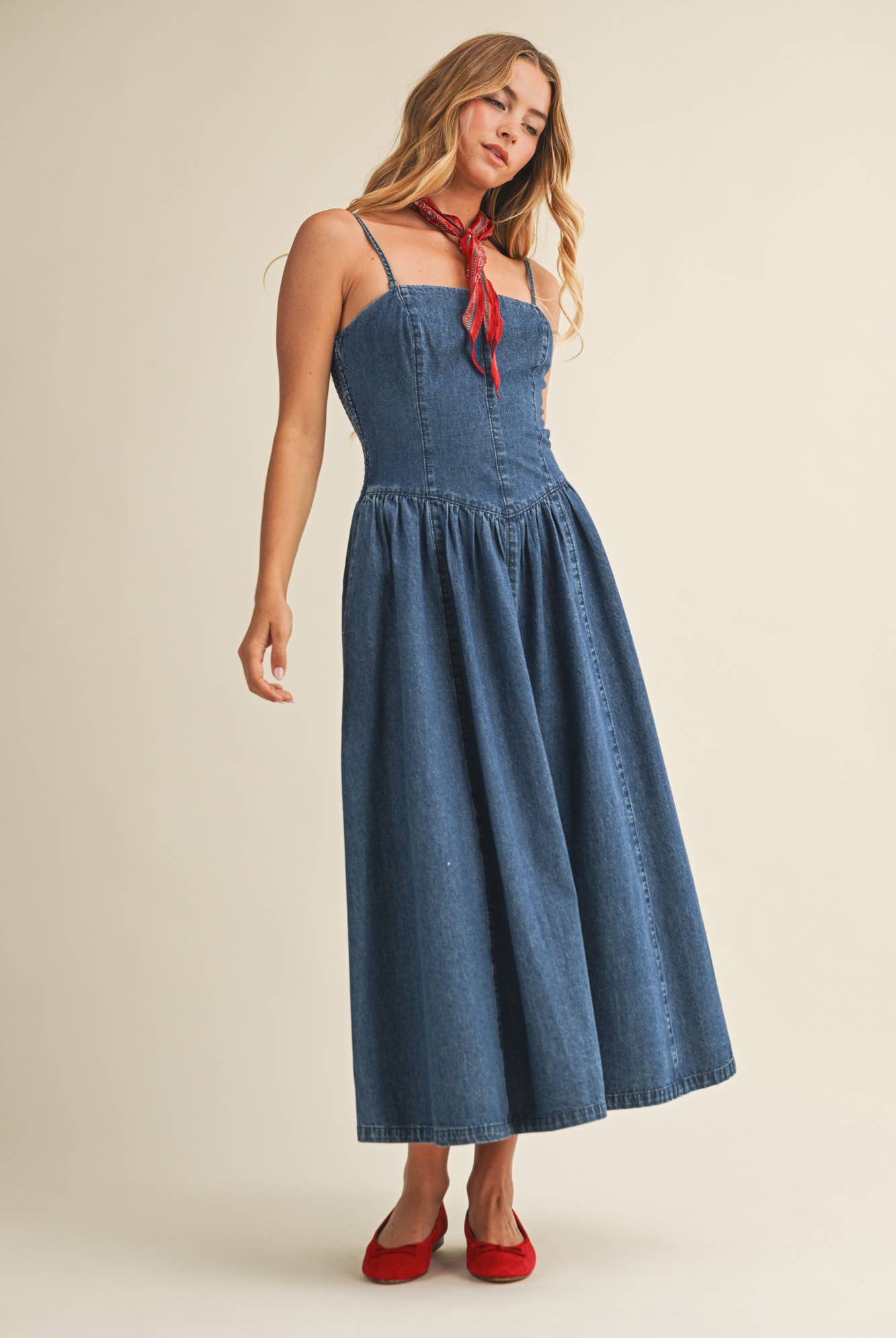 MARLA DENIM DRESS