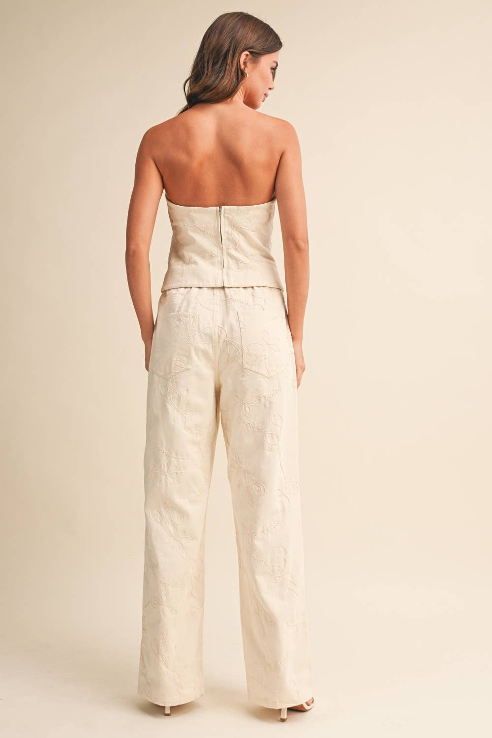 Eden Embroidered Two Piece Set