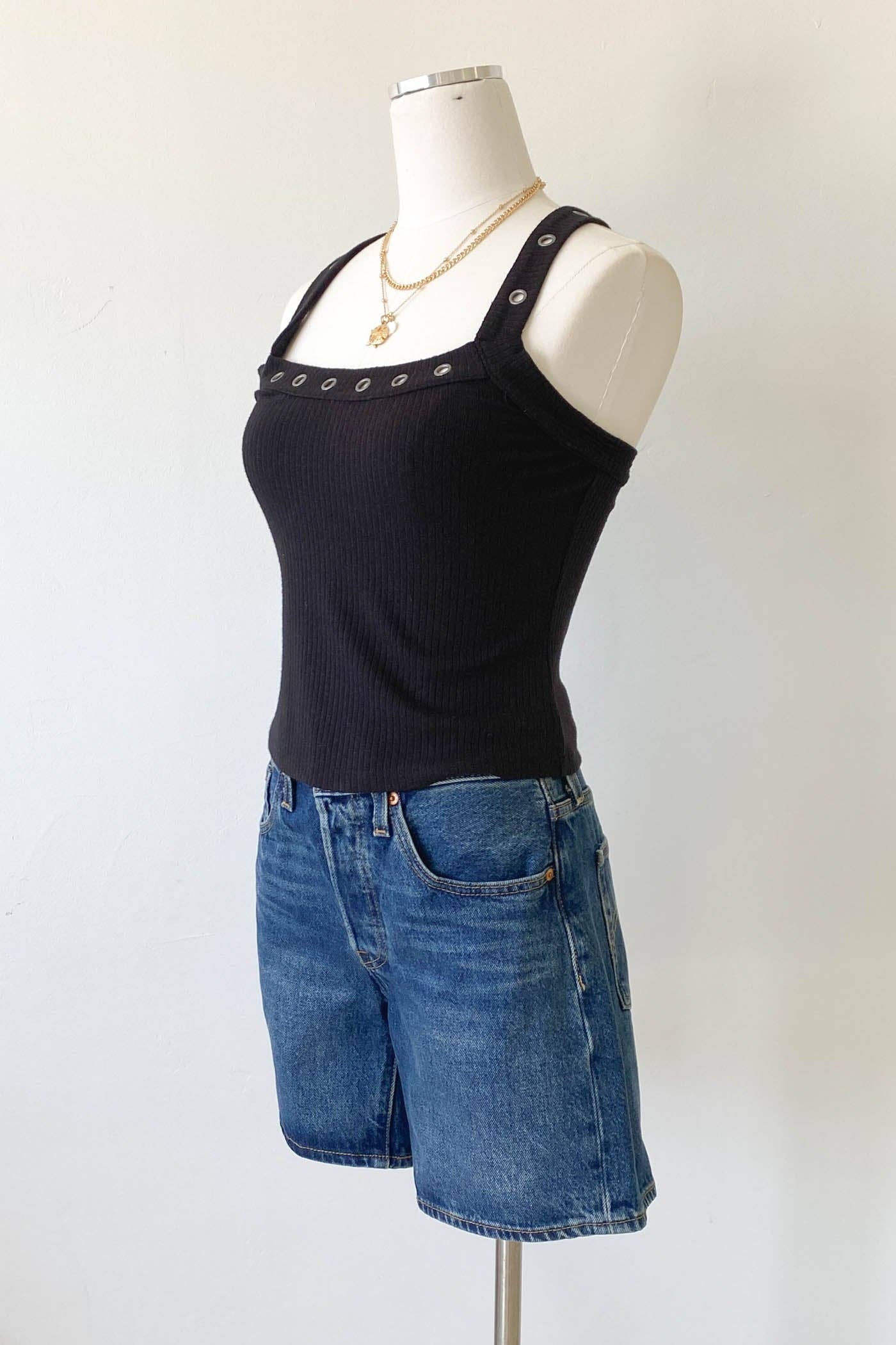 Grommet Tank Top