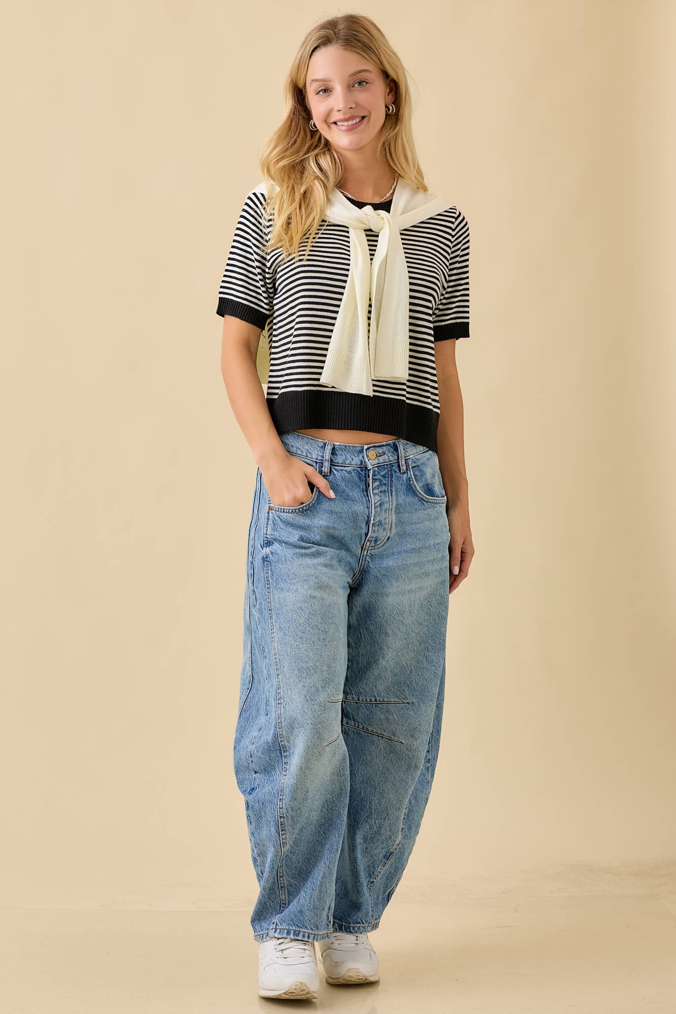 Seaside Stroll Knit Top