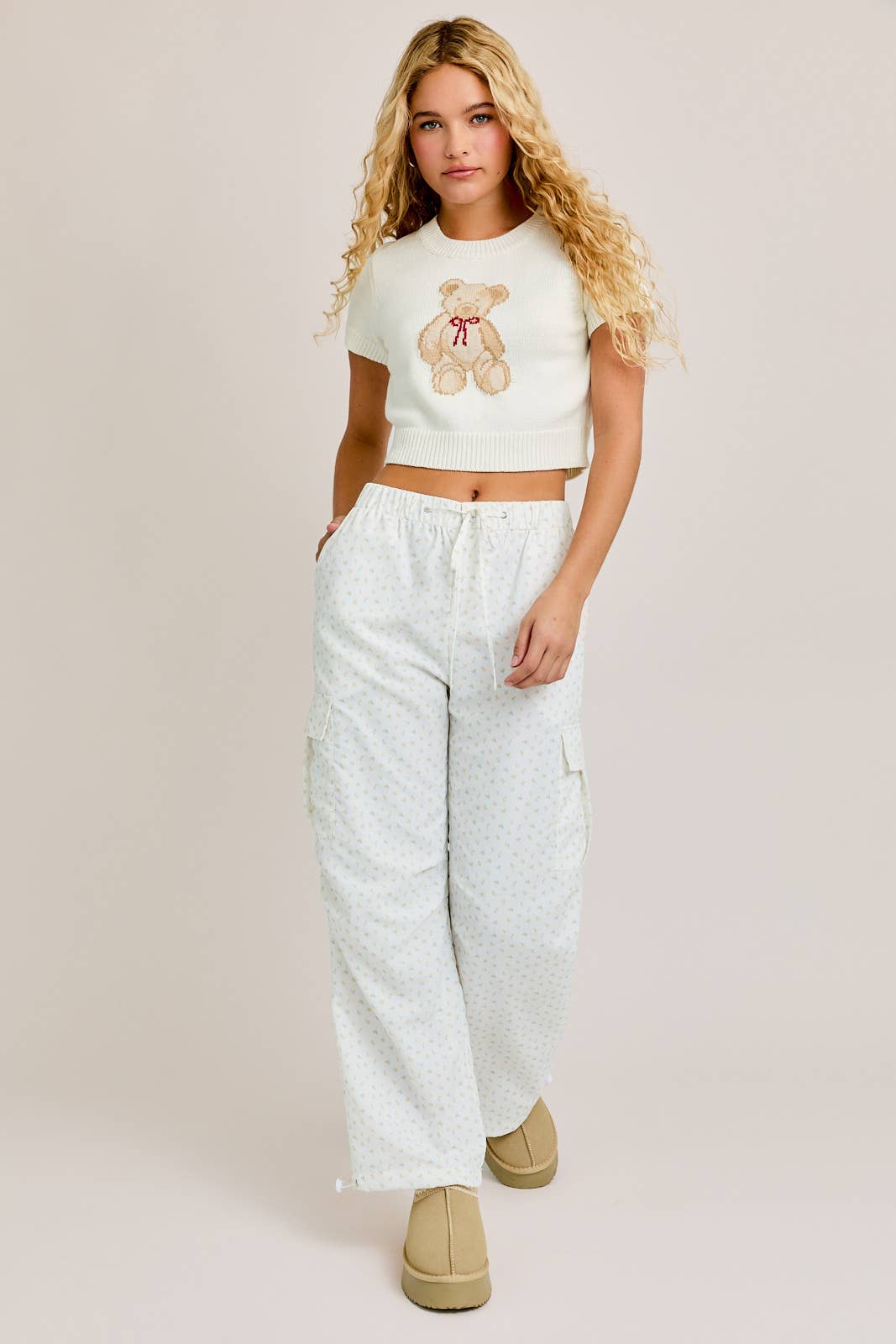 Lauren Teddy Knitted Top