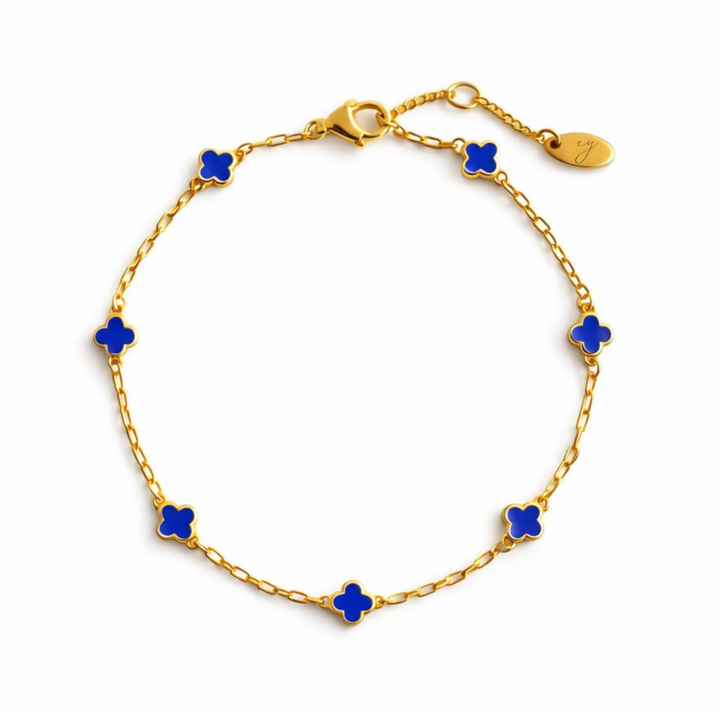 Petite Clover Single Layer Bracelet