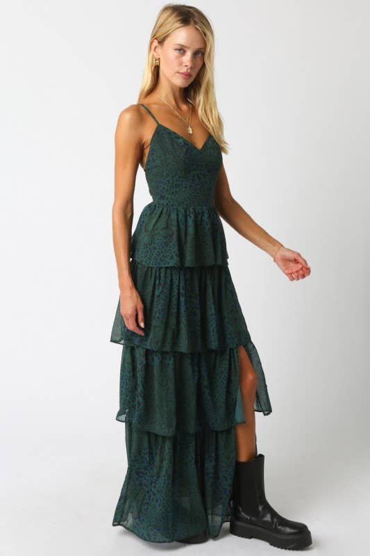 Linda Ruffle Dress