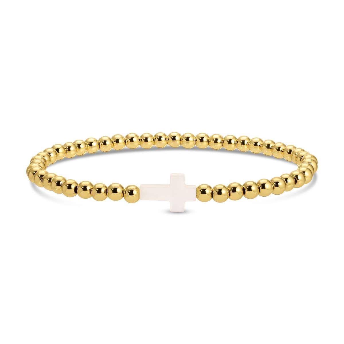 Golden Cross Bracelet