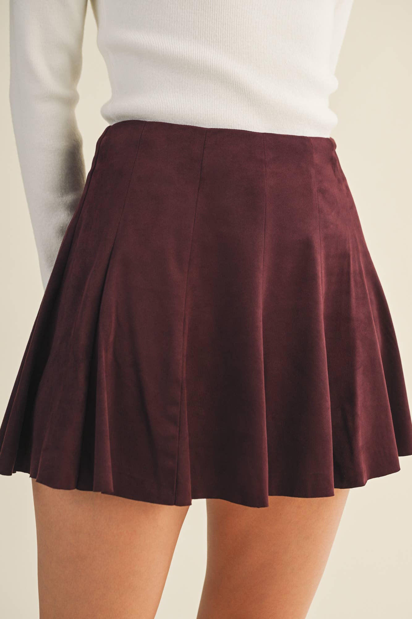 Zip Flare Skort