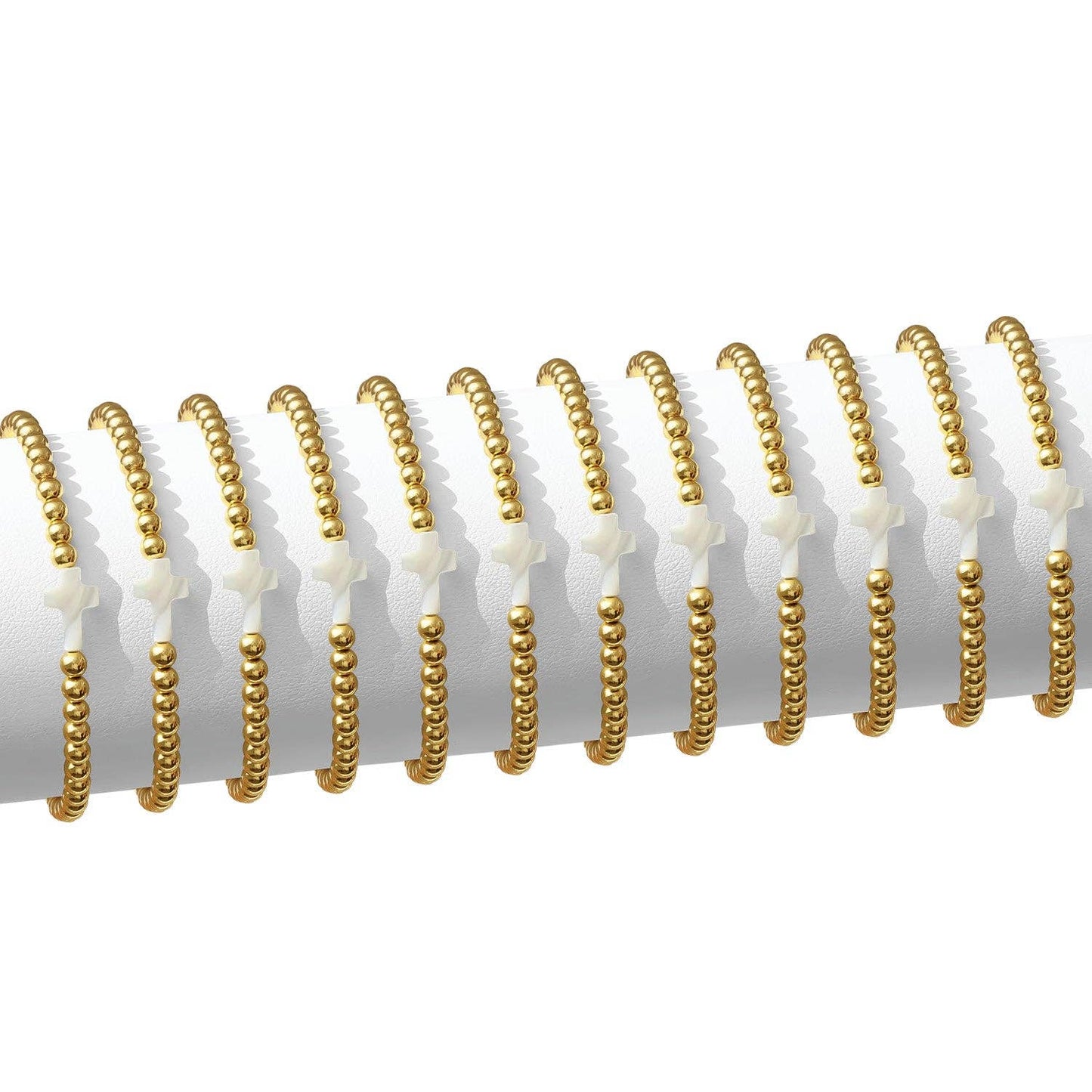 Golden Cross Bracelet