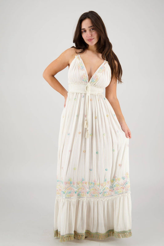 Blush Petal Dream Maxi Dress