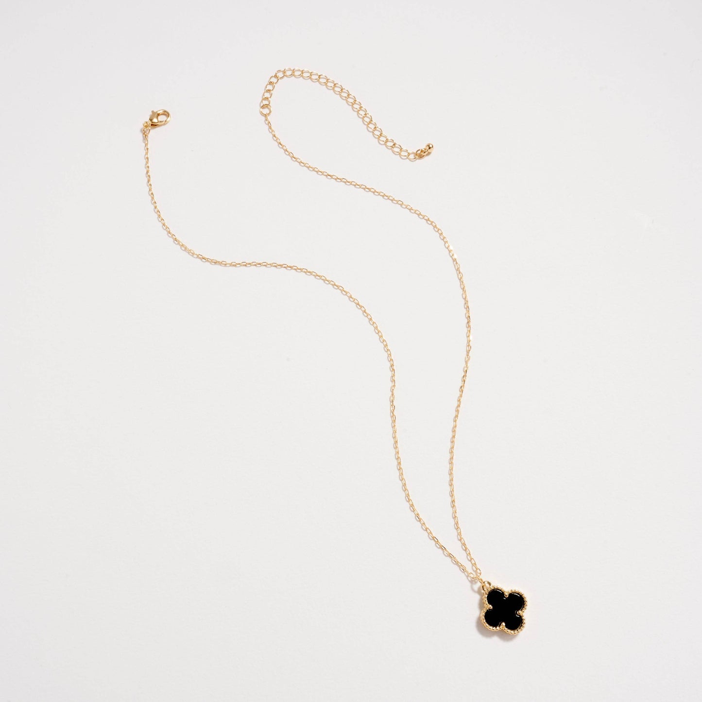 Shell Charm Pendant Necklace with Gold Chain