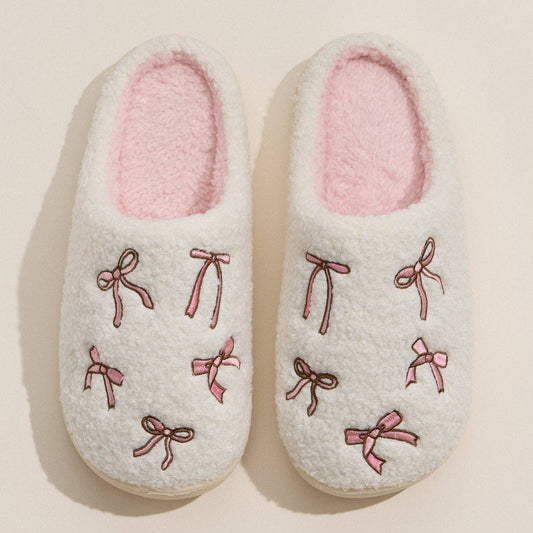 Bow Lounge Slippers