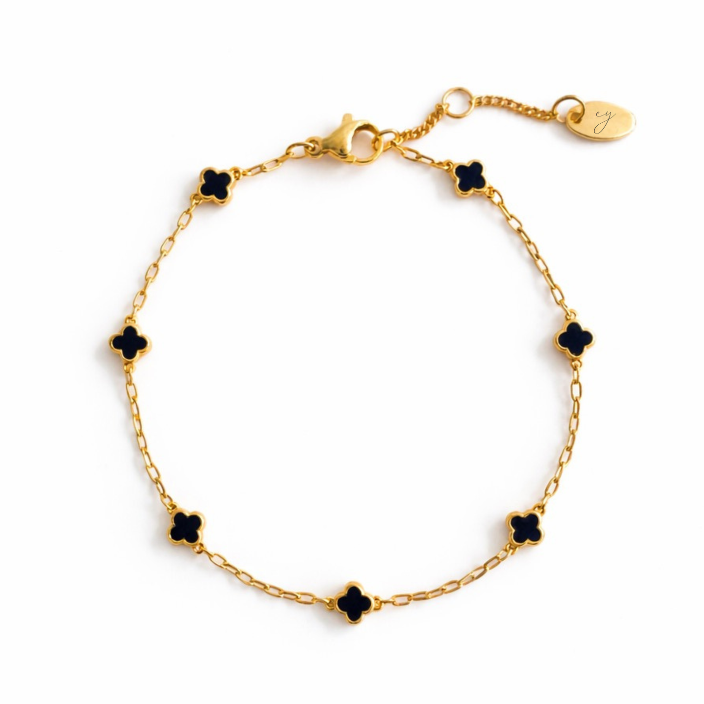 Petite Clover Single Layer Bracelet