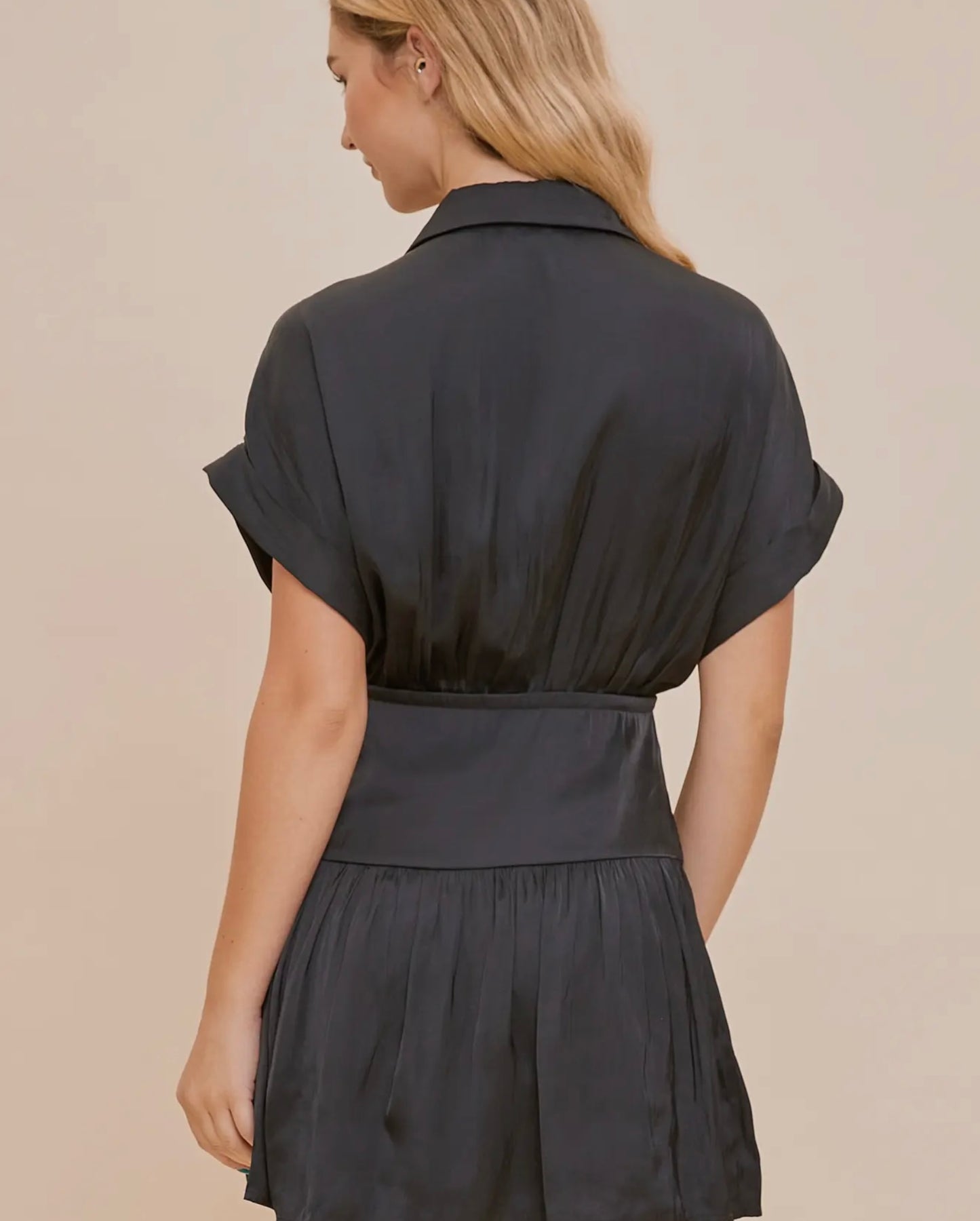 Black Wrap Dress