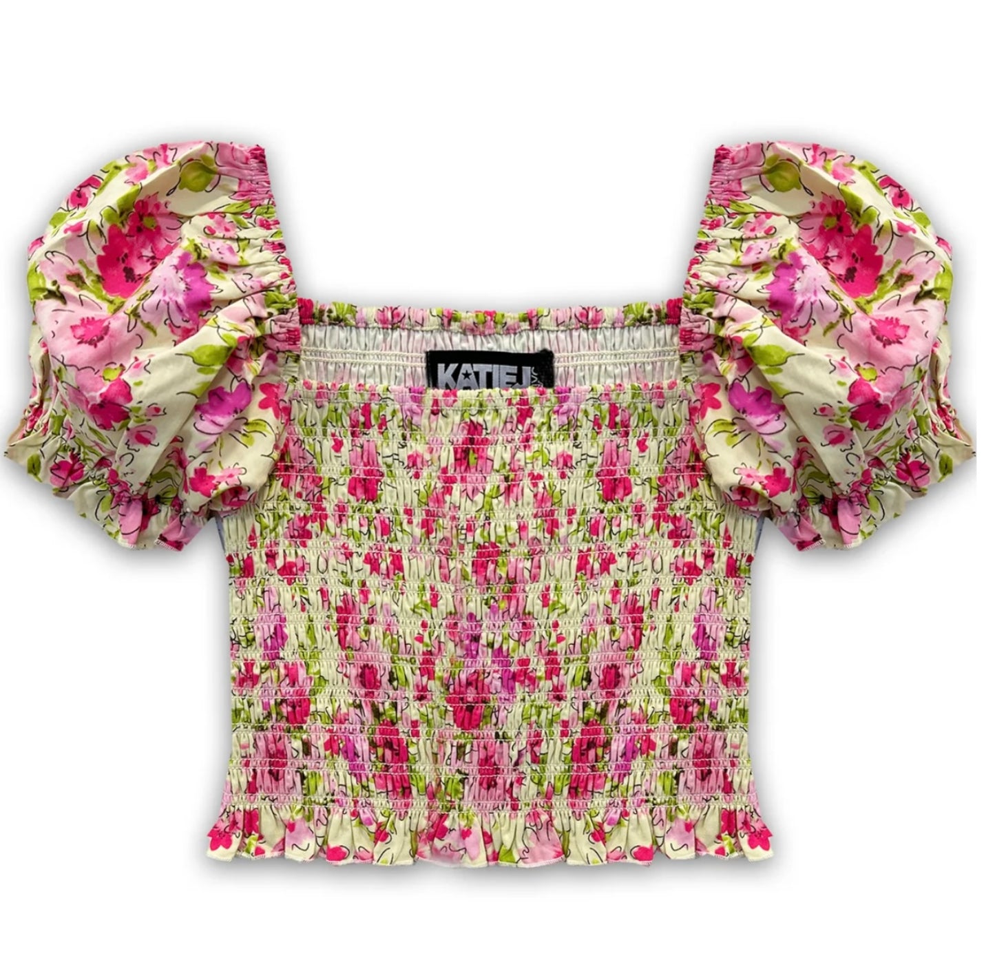 Tween Vacay Floral Marlee Top