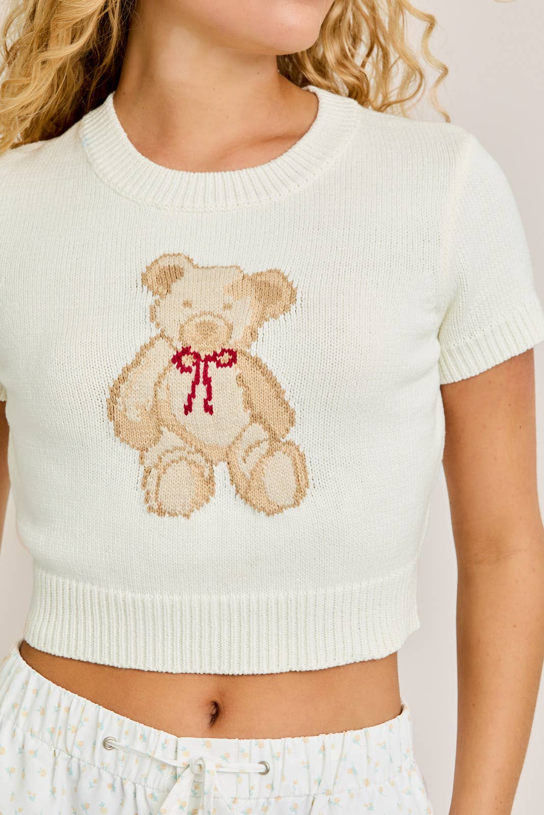 Lauren Teddy Knitted Top
