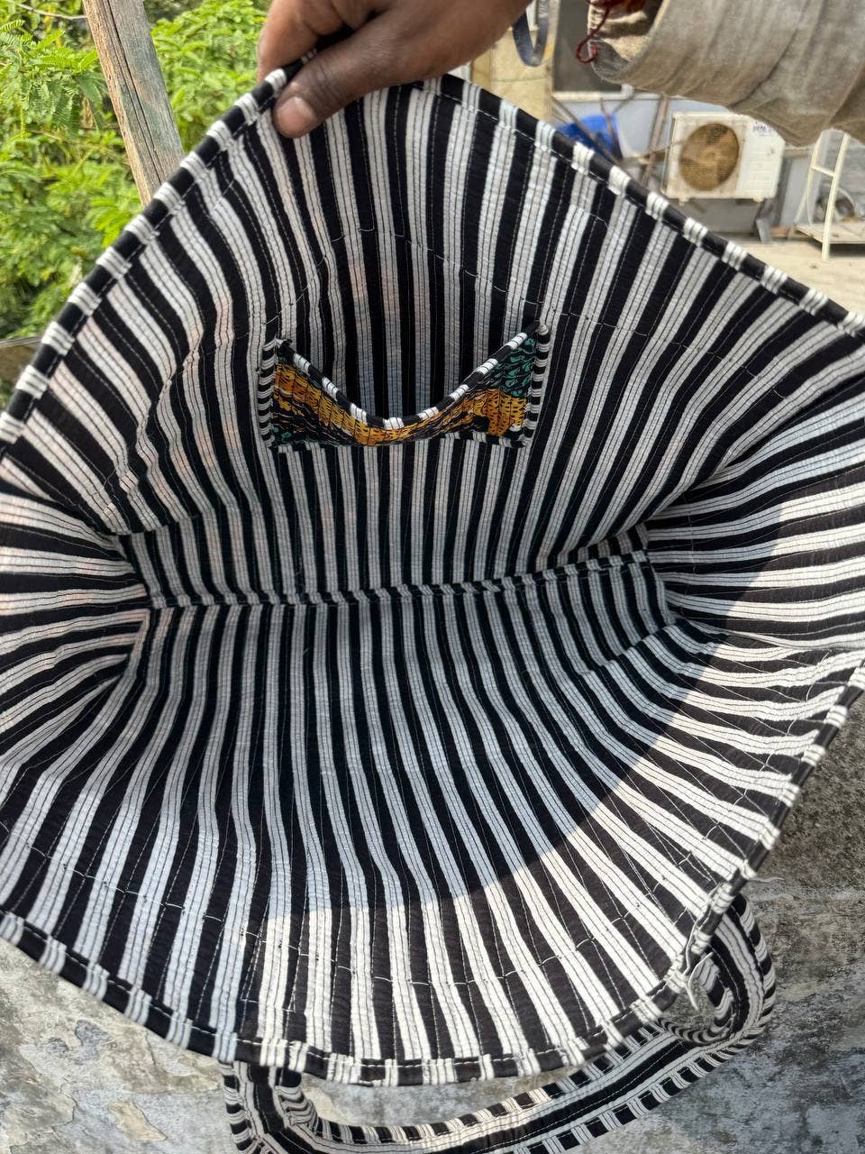 Jungle Walk Quilted Cotton Tote Bag