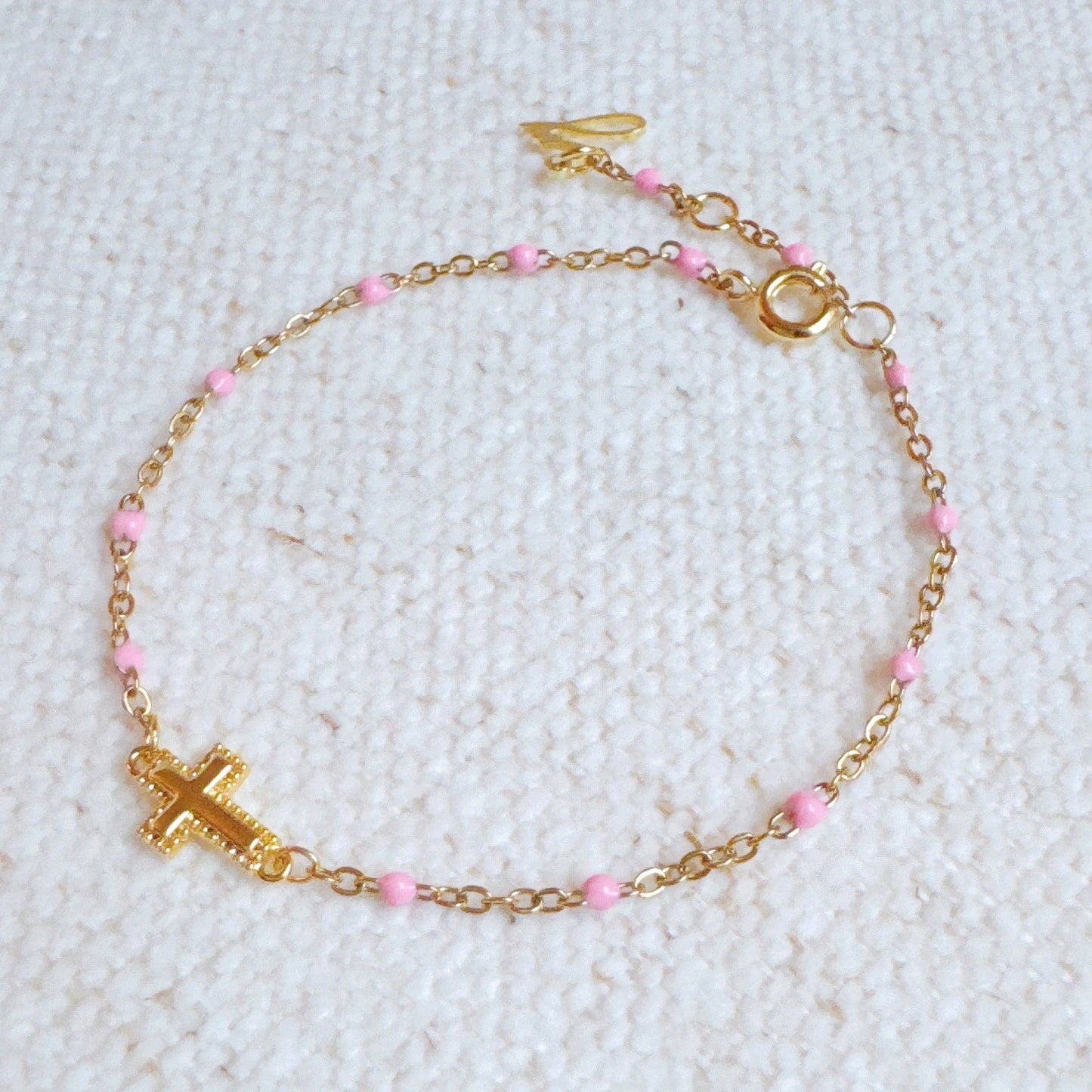 Eden Cross Dainty Bracelet