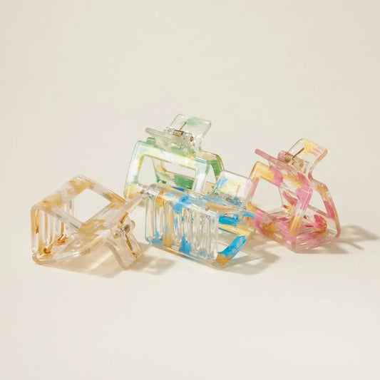 Goldie Blue Claw Clip