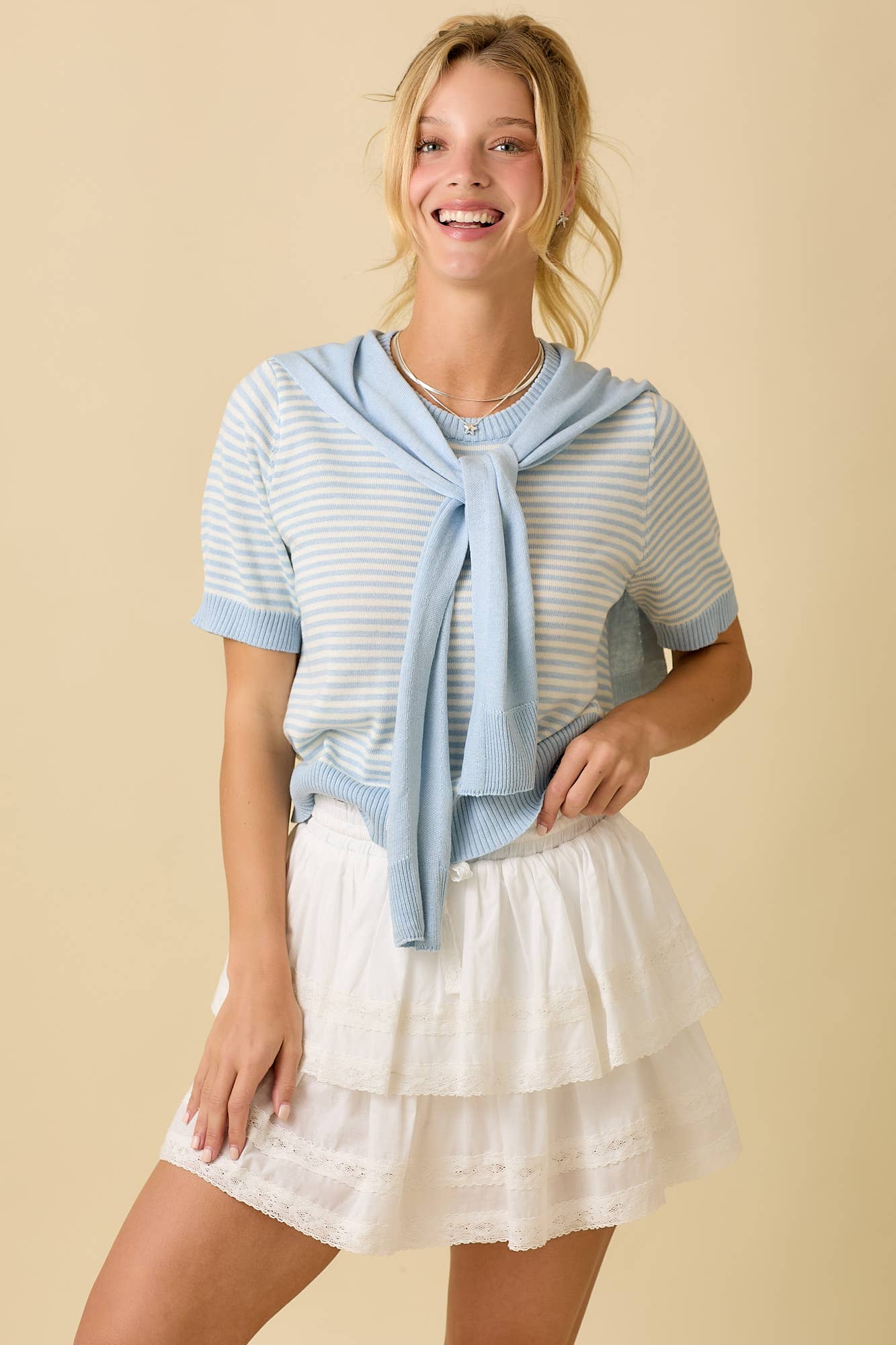 Seaside Stroll Knit Top