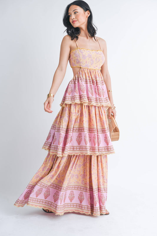 Golden Hour Glow Maxi Dress