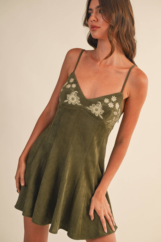 Whispering Pine Mini Dress