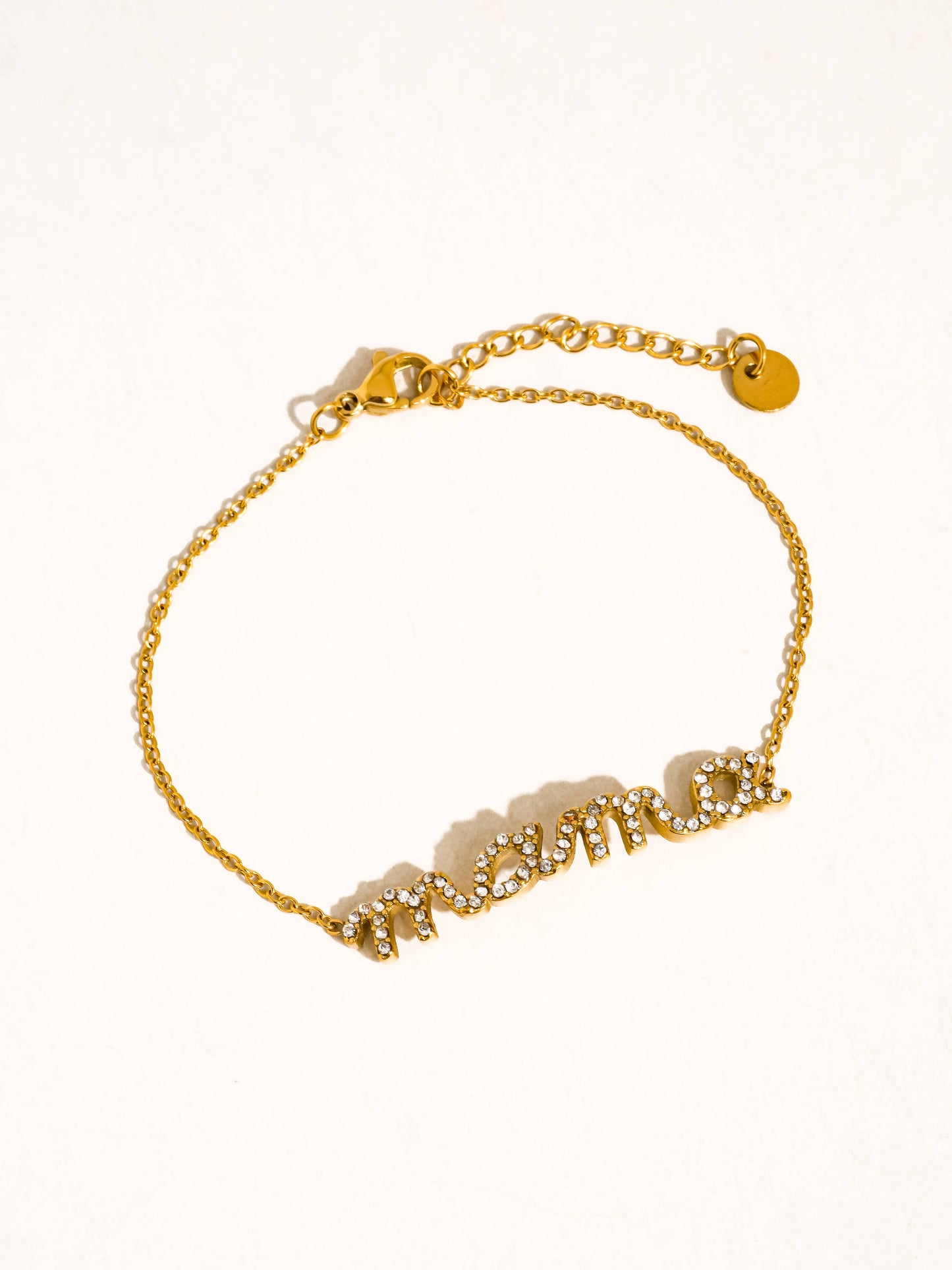 Lolana Mama Script Bracelet