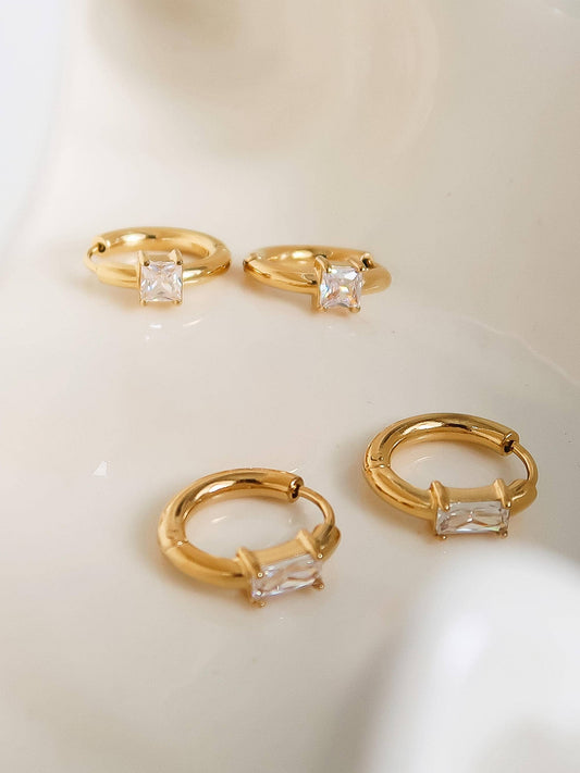 Adhara Huggie Earrings