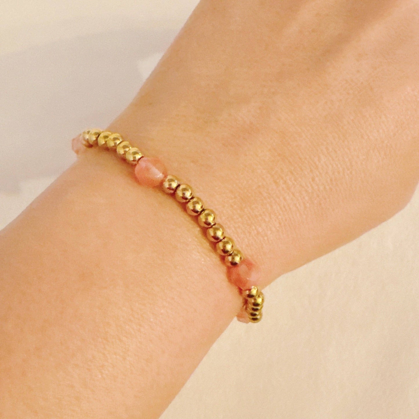 Golden Stone Bracelet