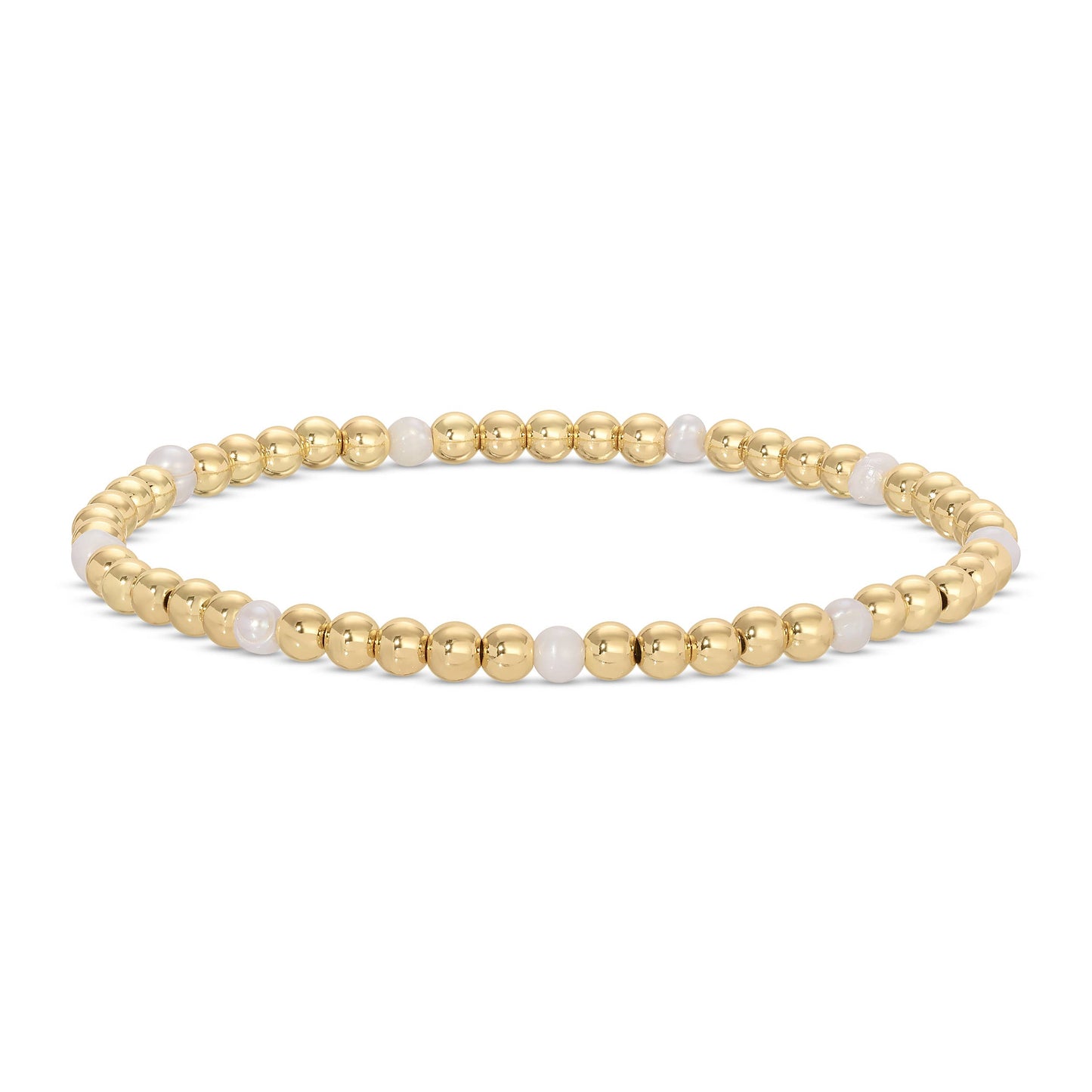 Golden Pearly Bracelet