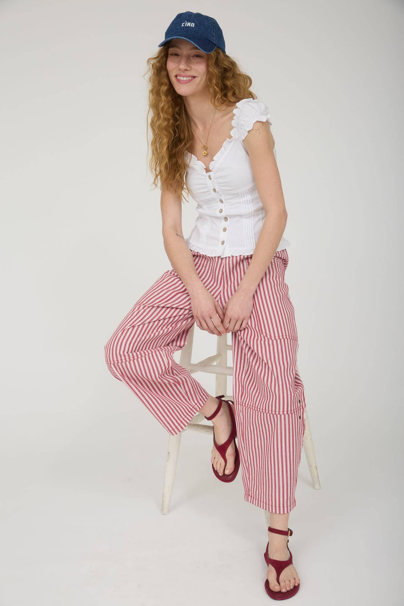 Seaside Stripe Relaxed Pants