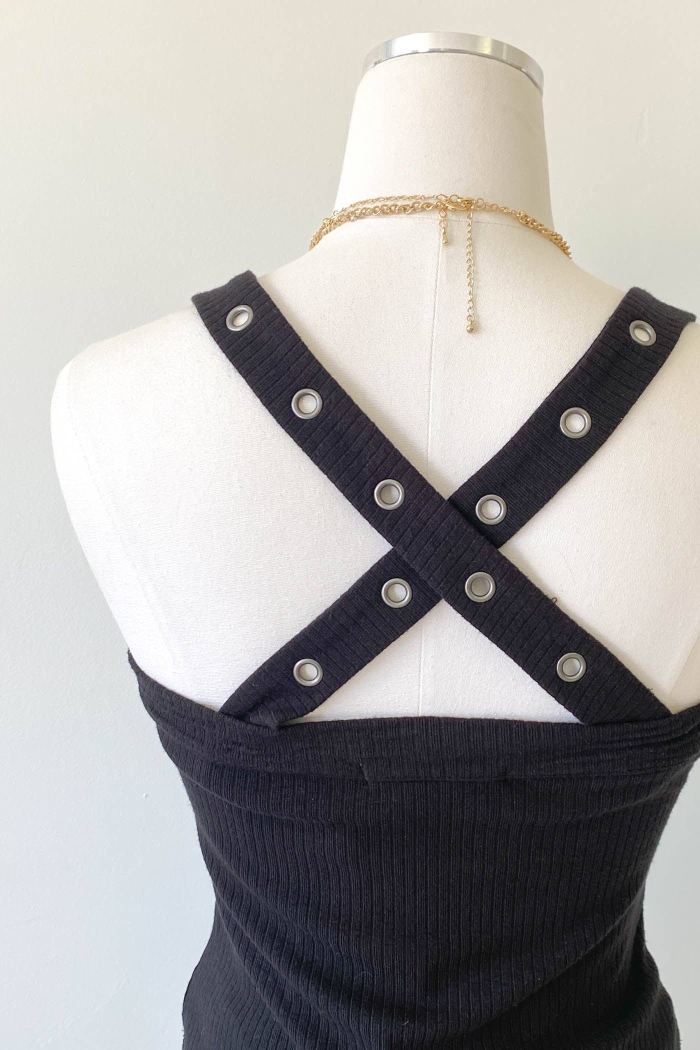 Grommet Tank Top